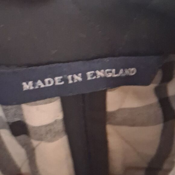 AUTHENTIC BURBERRY BLACK QUILTED LIGHT JACKET MEDIUM - Picture 5 of 11